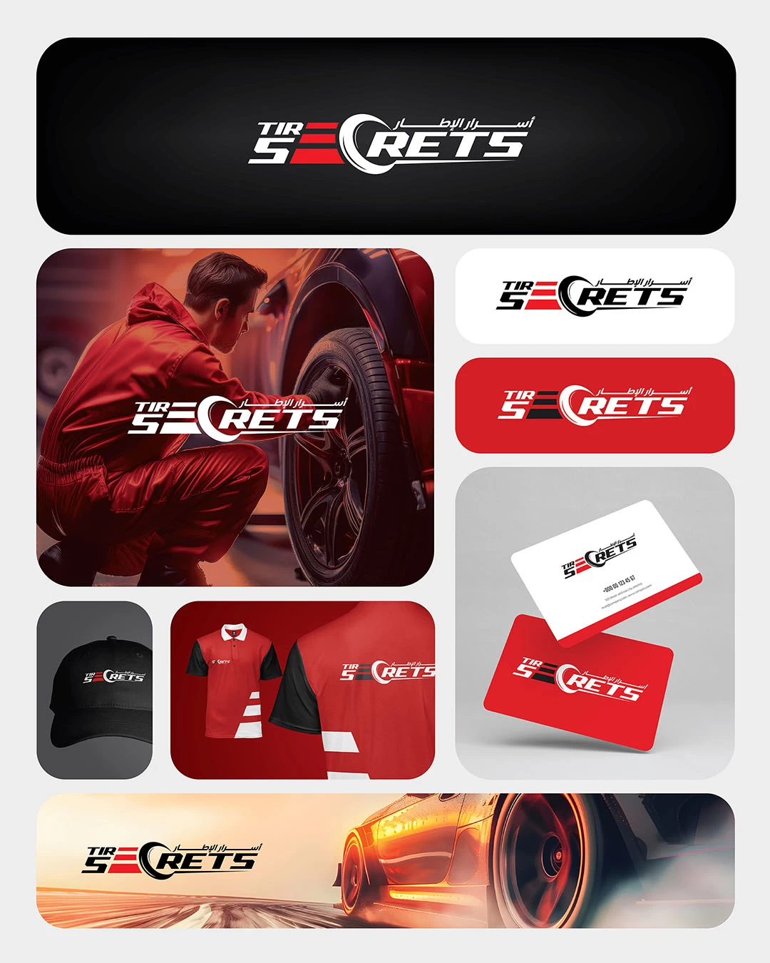 Tire Secrets Brand Identity 01