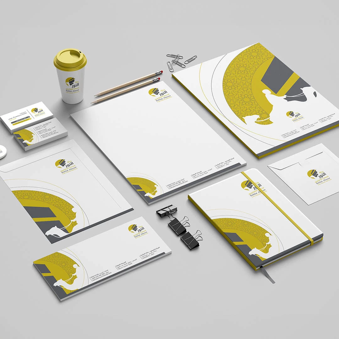 Yellow Bird Branding Stationery