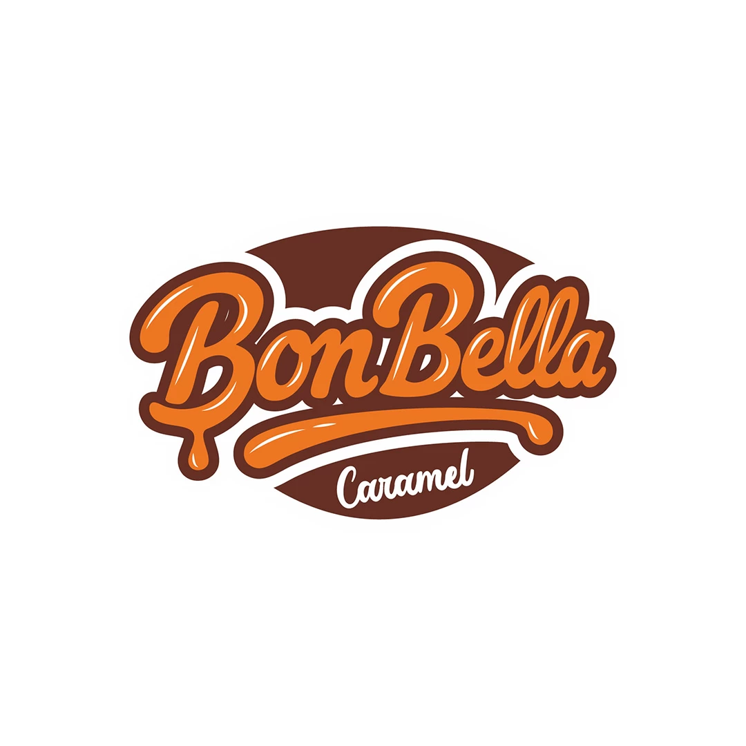 Bonbella Caramel Candy Logo 01