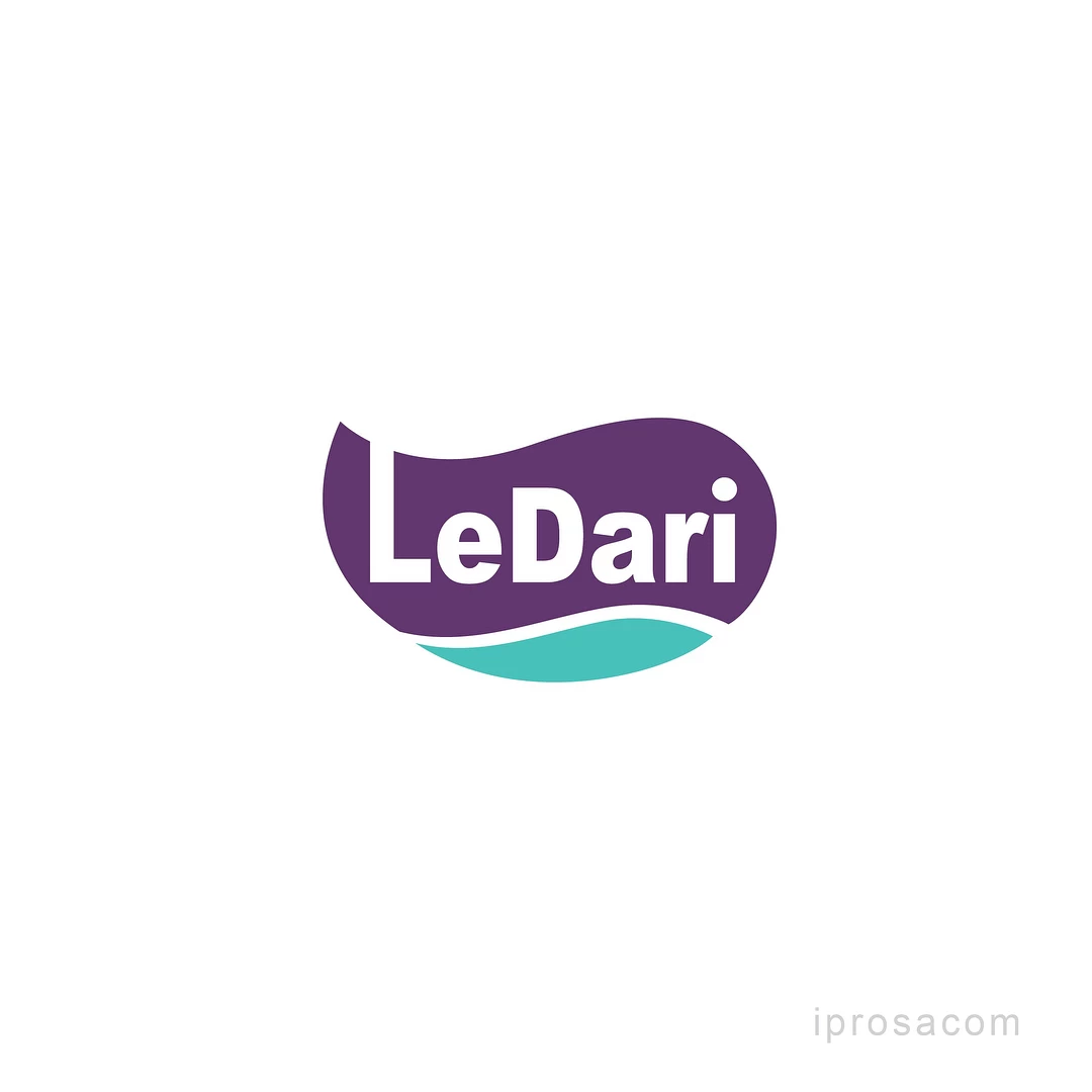 Ledari Purple Organic Wordmark