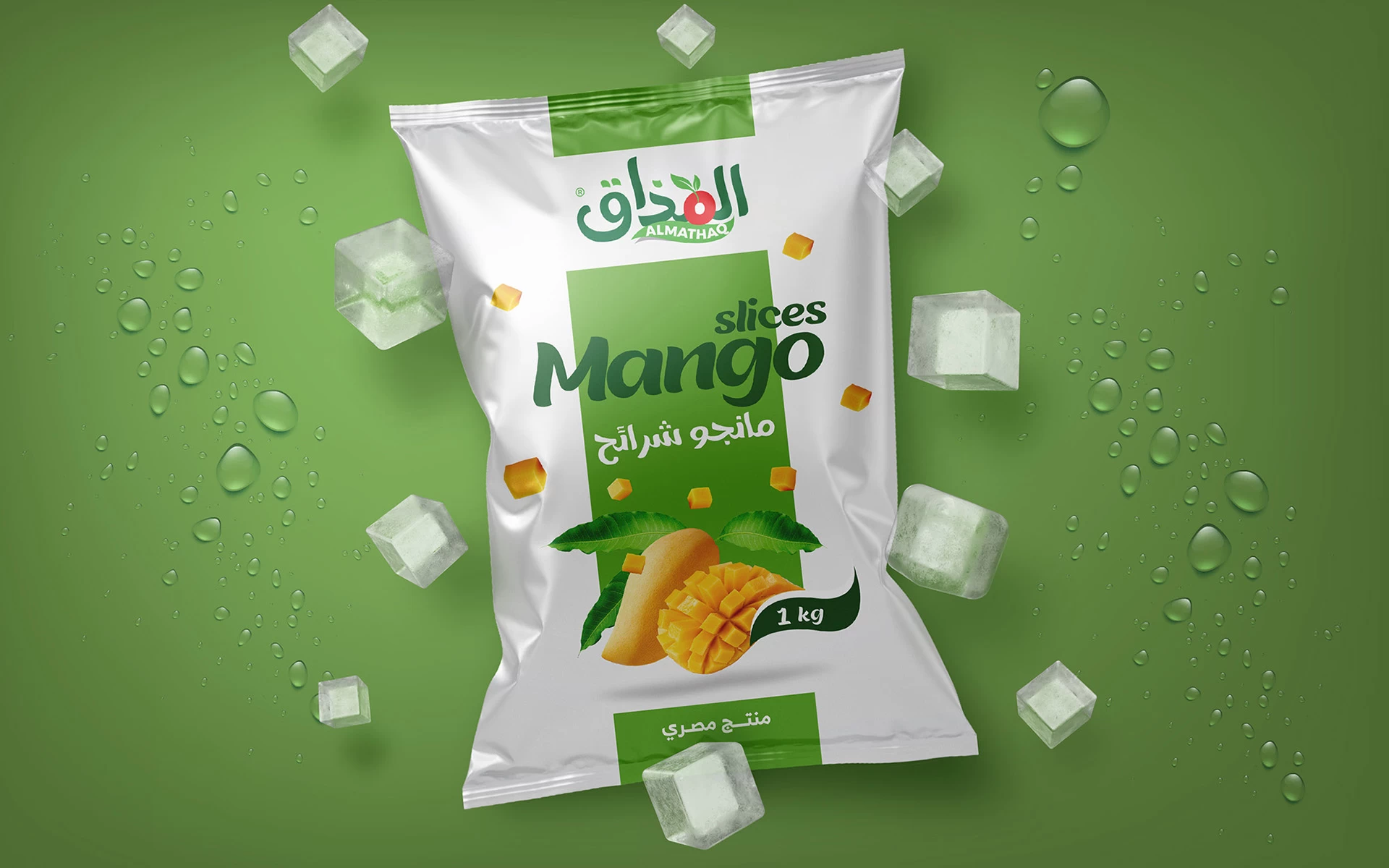 Almathaq Mango Slices Product Bag