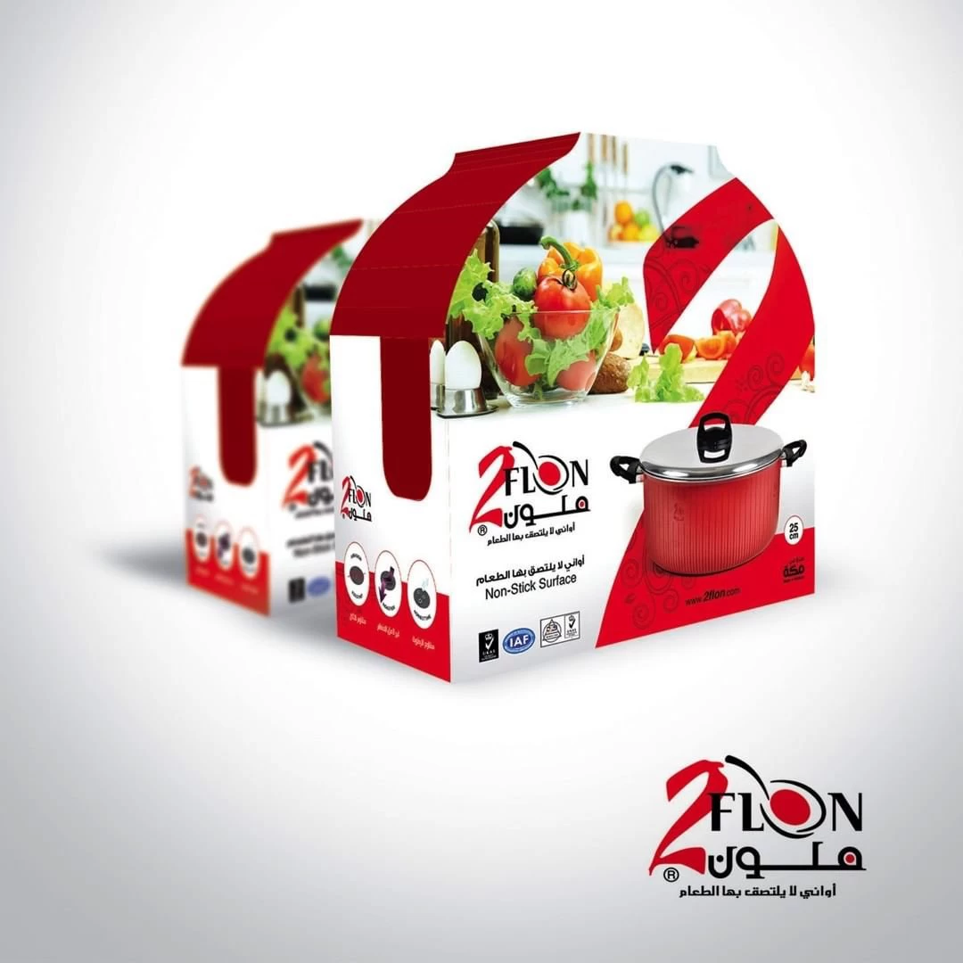 Flon Cookware Product Box