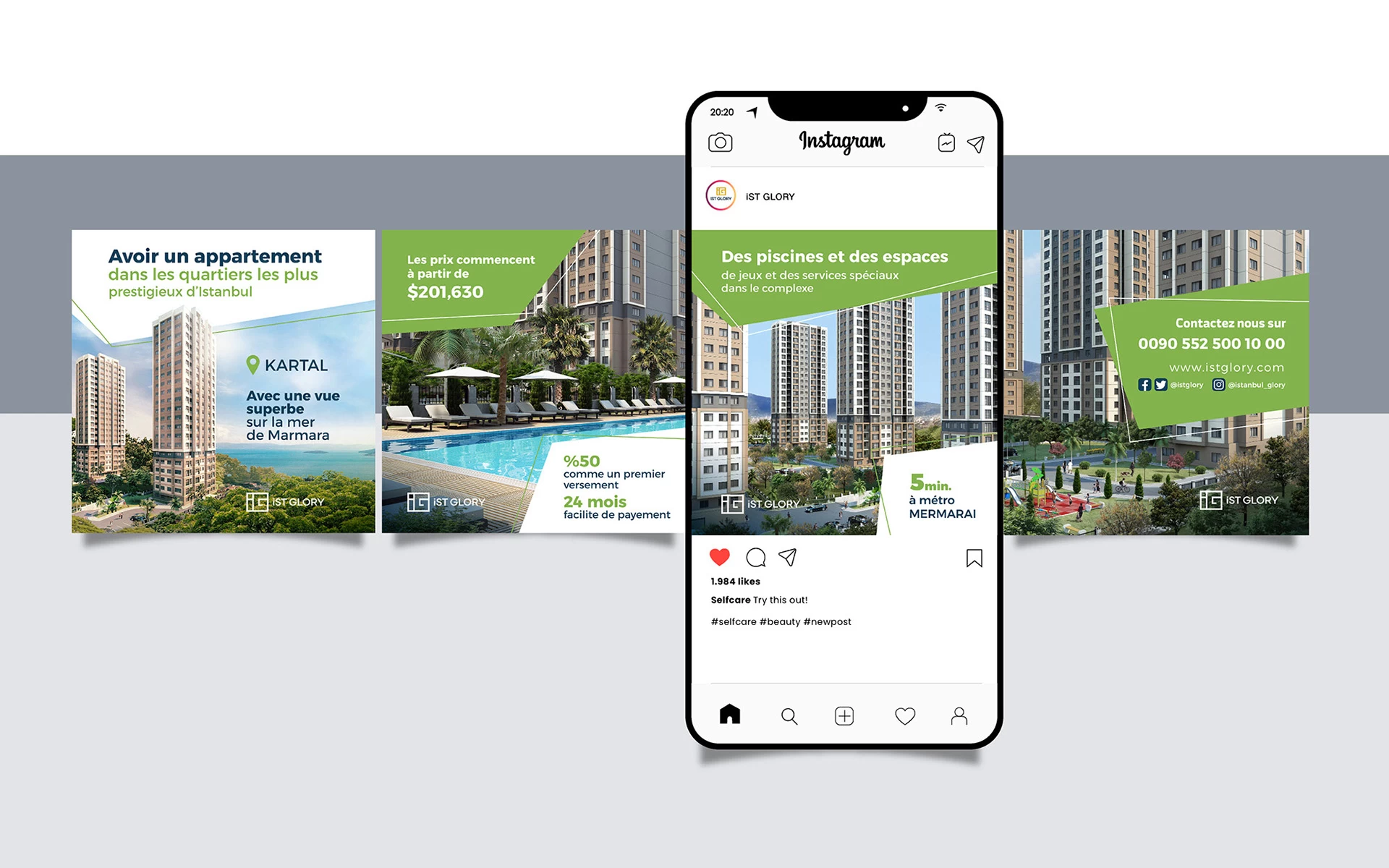 Ist Glory Instagram Campaign Posts